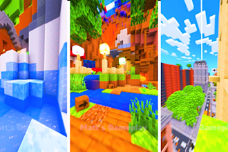 record premium minecraft parkour gameplay