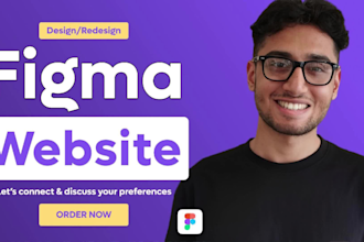 create website UI design, figma website design, expert figma UI designer