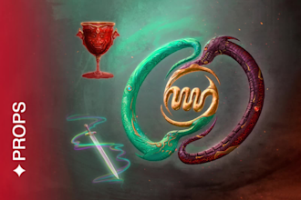 draw props, objects and assets for you game or fantasy story