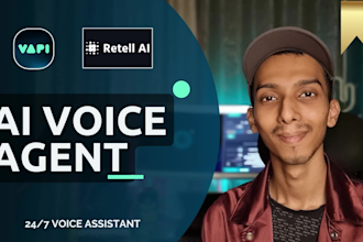 make an ai voice agent using vapi ai, retell with makecom integration