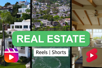edit real estate shorts reels videos