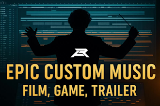 compose epic cinematic music for your project