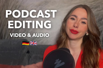 edit your video podcast and reels
