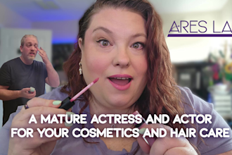 create ugc ads for skincare makeup with a mature creator