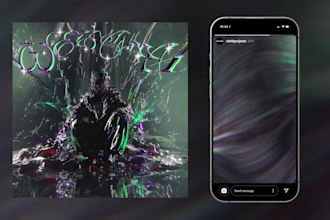 create static and motion designs for social media ads