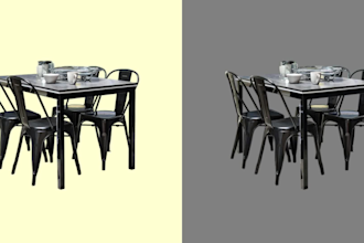 do any object background removal using ai and photoshop