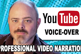 narrate a human american male youtube voice over, commercial rights included