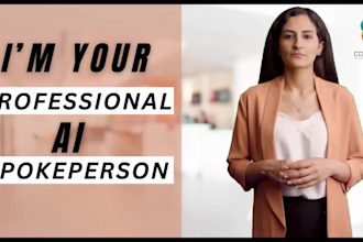 make professional ai spokeperson video in any language