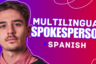 create authentic spokespersons video or ugc video creator in spanish