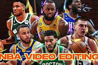 edit nba videos, nba basketball documentary videos for youtube channel