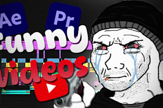 edit funny gaming youtube video