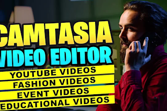 be your camtasia video editor