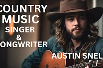 write and produce soulful country  or western country music