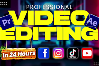 do video editing for events, cars, restaurants, sports or any type of editing