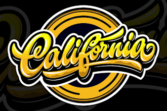 do custom typography t shirt logo design