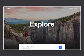 build wordpress travel agency and tour booking website