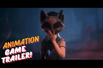 do 3d animation video, cinematic game trailer, cartoon animation, disney, anime