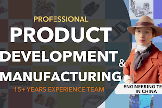 do product development, custom mold and part production