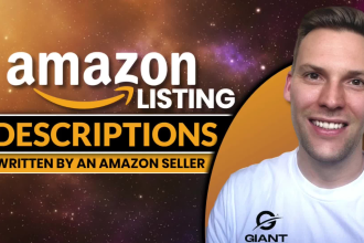 write amazon product listing description with SEO amazon listing optimization