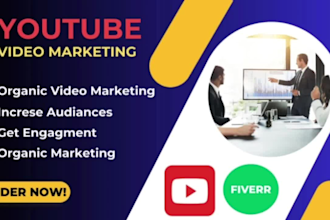 do organic youtube video marketing for channel growth