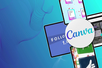 design an editable poster, social media post, etc on canva