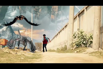 do vfx compositing and professional color gradient