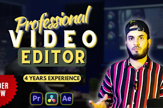 do any professional cinematic video editing within 24 hours
