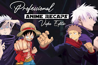 do anime recap professionally and copyright free