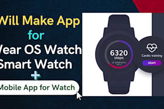 build customized wear os app smartwatch app