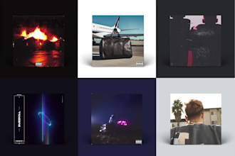 professionally design album or single cover art