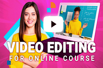 edit video lessons for udemy kajabi thinkific online course