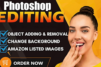 add or remove objects, people, edit photo background in 24h