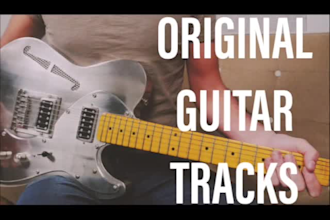 write and record authentic electric guitar tracks