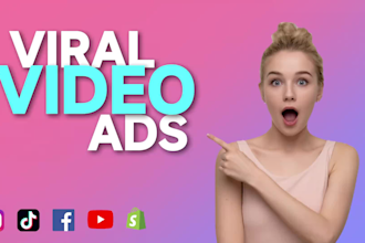 create high performing tiktok, dropshipping video ads in 24h