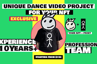 create a video for memecoin or nft