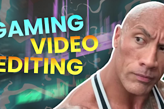 edit your gaming videos for youtube and tiktok