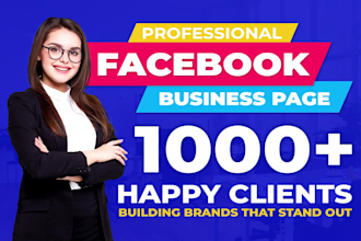 do facebook business page create, social media page setup, page design