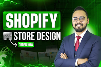 build shopify store, shopify ecommerce website, shopify dropshipping store