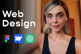 do figma website design and UI UX mockup