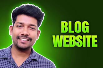 build professional responsive blog wordpress website