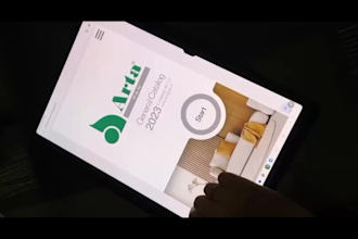 design digital smart catalog for your business