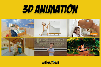 create 3d animation based on your concept