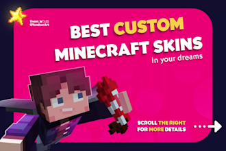 create the best custom minecraft skins in your dreams