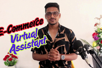 be your professional ecommerce virtual assistant for wordpress shopify and SEO