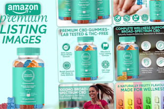 design high converting amazon or bol listing images