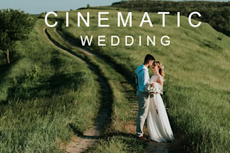 do wedding video editing with cinematic storytelling