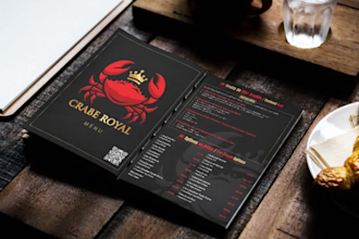 design restaurant menu, food menu, and digital menu