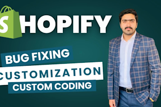 be your shopify liquid developer and shopify expert