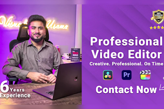 do professional food and restaurant video editing