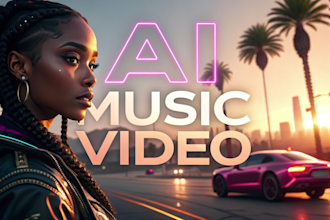 create outstanding ai music video